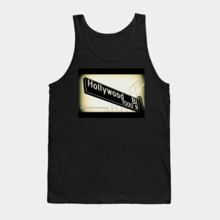 Hollywood Boulevard, Hollywood, California by Mistah Wilson Tank Top